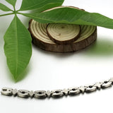 Stainless Steel Magnetic Therapy Bracelet for Women 9MM