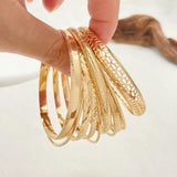 Twist Texture Stainless Steel Bracelets Silver Jewelry