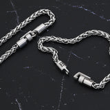 Personalized Stainless Steel Letter Charm Men Bracelet for Dad Boyfriend