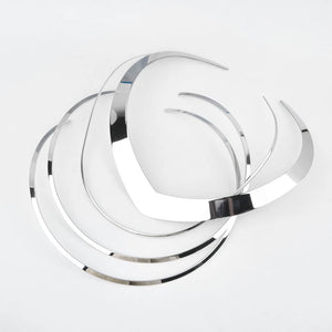 Stainless Steel Collar Neck Choker 4 Sizes Women Men Jewelry Gift 42.5 - 38cm