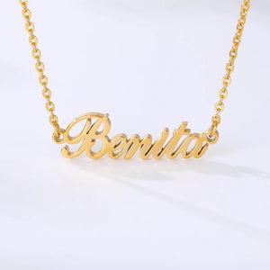 Personalized Stainless Steel Butterfly Necklace Choker