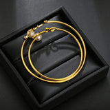 Stainless Steel Bangle Nameplate Bracelet for Women - Wedding Party Gift