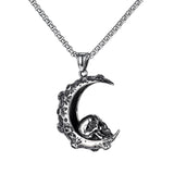 Eagle Stone Men's Pendant Necklaces Punk Rock Streetwear Jewelry