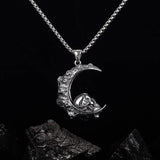 Eagle Stone Men's Pendant Necklaces Punk Rock Streetwear Jewelry
