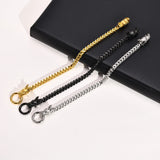 Stainless Steel Chain Faucet Bracelets, Jewelry Gift For Him