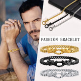 Stainless Steel Chain Faucet Bracelets, Jewelry Gift For Him