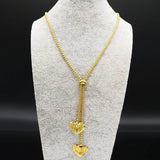 Heart Necklace for Women Long Necklace Jewelry N1525S03
