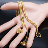 Heart Necklace for Women Long Necklace Jewelry N1525S03