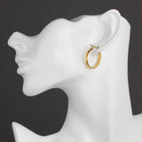 Stainless Steel Hoop Earrings Woman Punk Style Ladies Earrings