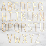 Stainless Steel Large Letter Necklace Personalized Name Choker Jewelry