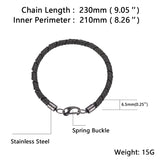 Stainless Steel Mesh Chain Bracelet Dating Accessory