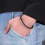 Stainless Steel Mesh Chain Bracelet Dating Accessory