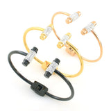 Fashion Stainless Steel Bangle Bracelet for Women