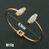 Fashion Stainless Steel Bangle Bracelet for Women