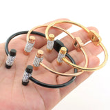 Fashion Stainless Steel Bangle Bracelet for Women