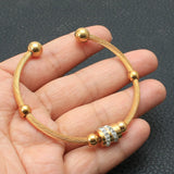 Stainless Steel Cuff Bangle Bracelet BRYZ065