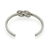 Stainless Steel Knotted Bracelet Bow Bracelet Titanium Steel Ladies