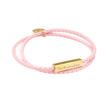 Stainless Steel Leather Rope Couple Bracelet