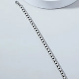 Stainless Steel Men's Bracelet Punk Hip-pop Style Jewelry