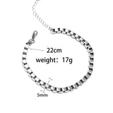 Stainless Steel Men's Bracelet Punk Hip-pop Style Jewelry