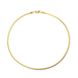 Stainless Steel Blade Necklace Snake Bone Chain Men's & Women's Jewelry
