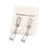 Stainless Steel Chunky U Chain Necklace for Women