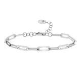 Stainless Steel Paperclip Link Bracelet - Classic Jewelry & Christmas