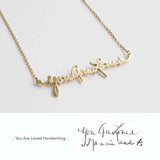 Personalized Stainless Steel Plate Necklace for Women