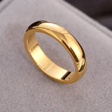 Stainless Steel Ring Drop Earrings
