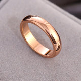 Stainless Steel Ring Drop Earrings