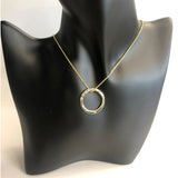 Personalized Family Necklace with 3-4 Names & Engraved Rings