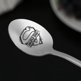 Stainless Steel Spoon SOUPER DAD/SOUPER MOM Mother's Father's Gift Spoon