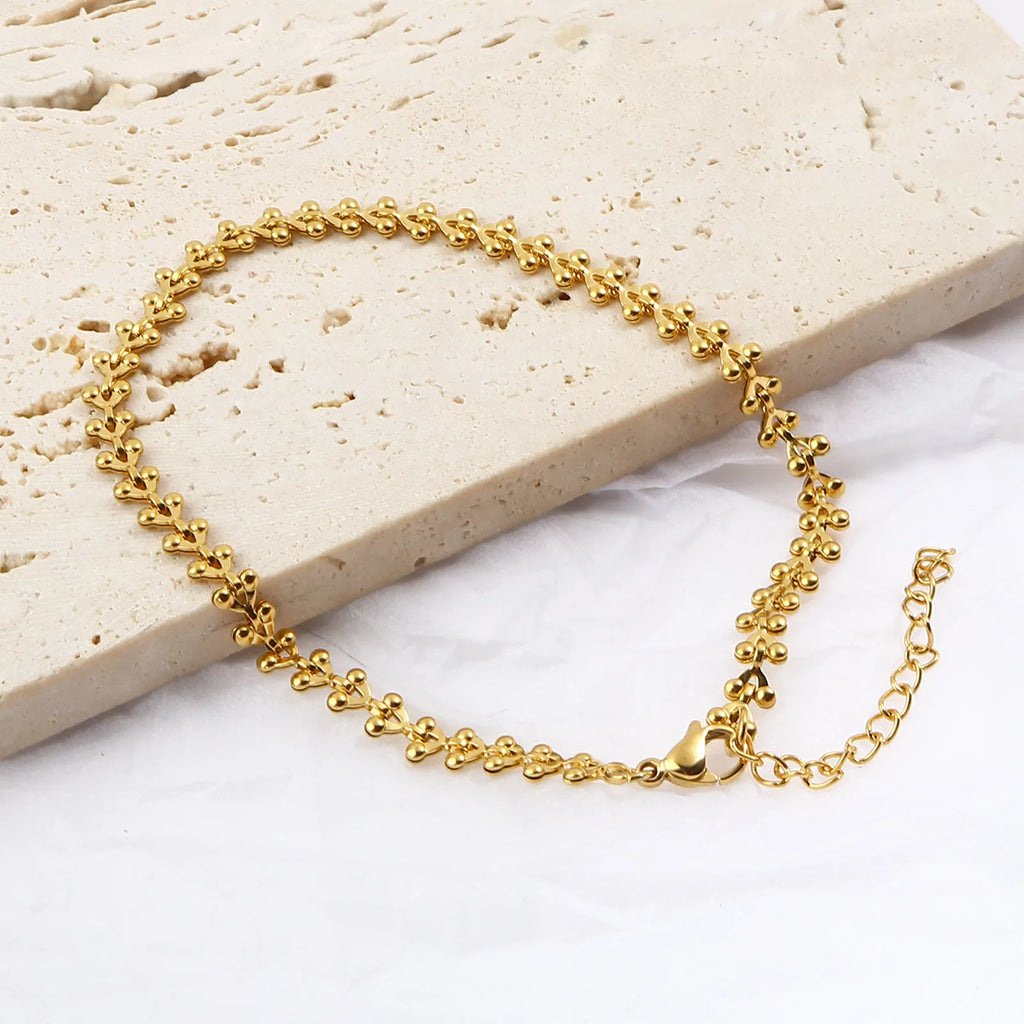 Stainless Steel Star Anklet Women Foot Jewelry Chain Anklet Bracelet