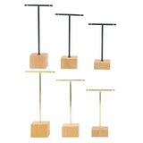 Stainless Steel T Bar Earring Organizer Display Stand