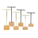 Stainless Steel T Bar Earring Organizer Display Stand