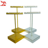Stainless Steel T Bar Earring Storage Rack Organizer