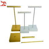 Stainless Steel T Bar Earring Storage Rack Organizer