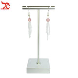 Stainless Steel T Bar Earring Storage Rack Organizer
