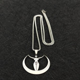 Earth Mother Goddess Wicca Pendant Gothic Necklace