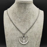 Earth Mother Goddess Wicca Pendant Gothic Necklace
