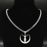Earth Mother Goddess Wicca Pendant Gothic Necklace