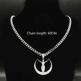Earth Mother Goddess Wicca Pendant Gothic Necklace