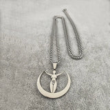 Earth Mother Goddess Wicca Pendant Gothic Necklace
