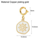 Star Moon Pendant Necklace Women Jewelry DIY Charms Chain Zircon