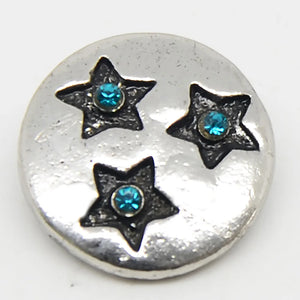 Star Pattern Snap Button For Jewelry