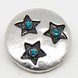 Star Pattern Snap Button For Jewelry