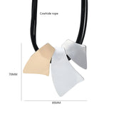 Geometric Neck Chokers Necklace Decorative Jewelry for Women