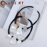Geometric Neck Chokers Necklace Decorative Jewelry for Women