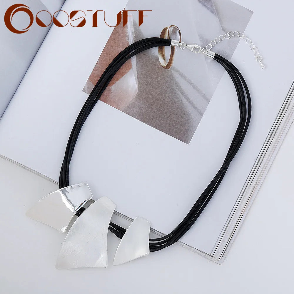 Geometric Neck Chokers Necklace Decorative Jewelry for Women