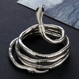 Punk Snake Necklace for Women Men Gothic Jewelry